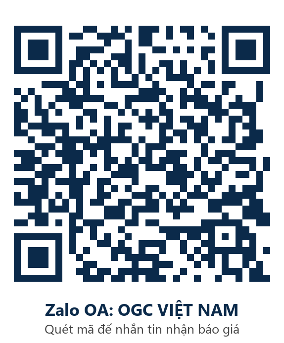 Mã QR Zalo OA OGC VIỆT NAM — quét để nhắn tin nhận báo giá phôi gỗ và gia công laser