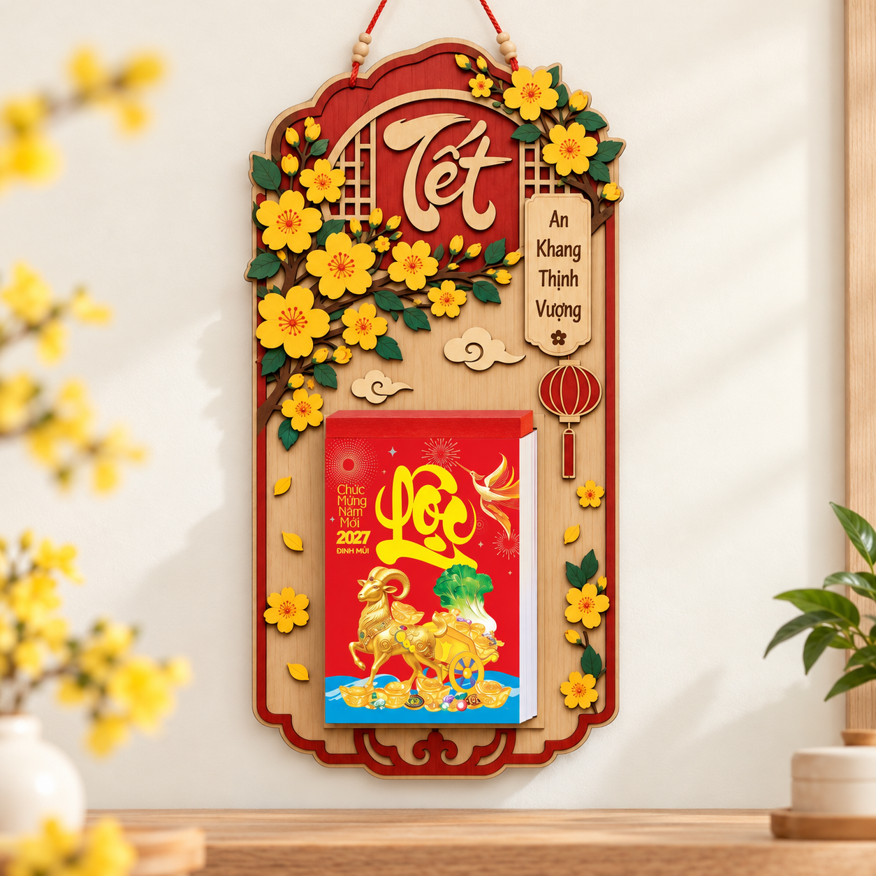 Sắc xuân trong nhà — ảnh minh họa sản phẩm